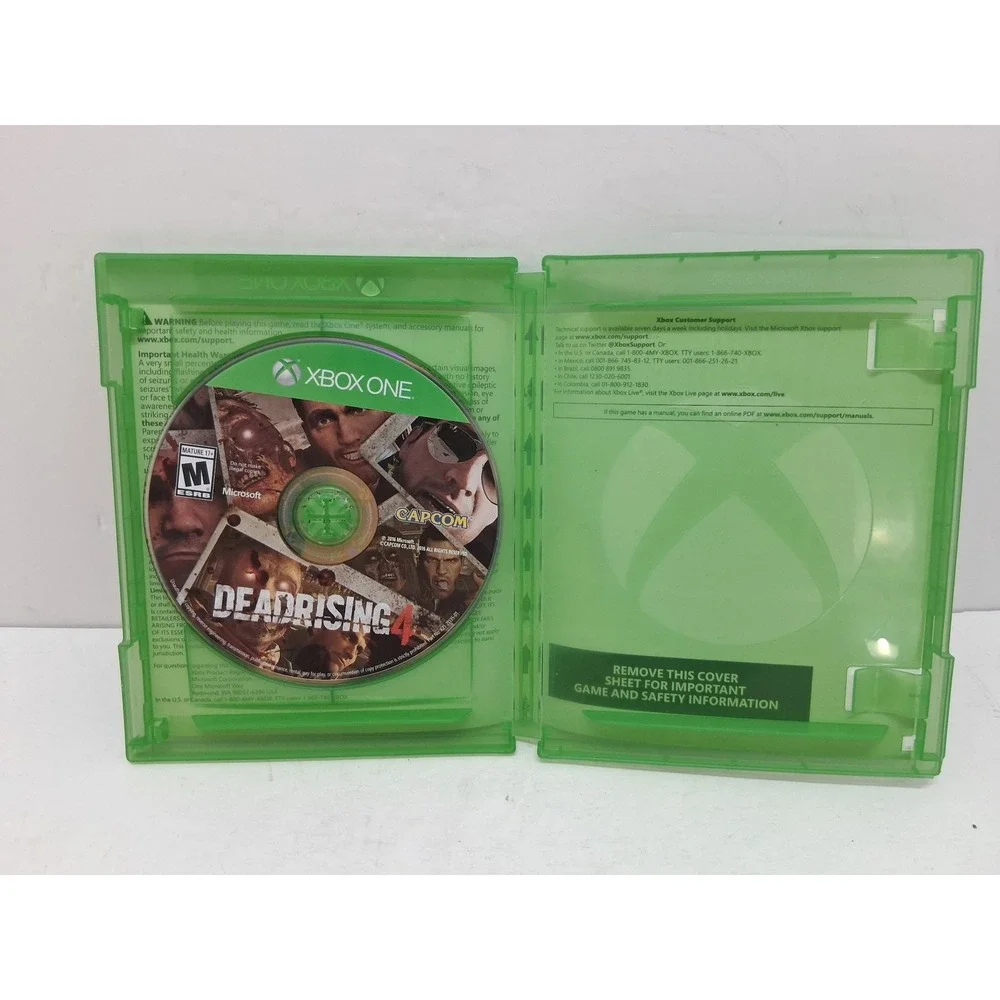 Dead Rising 4 Xbox One Capcom Zombie Action Horror Game M Rated 889842148510